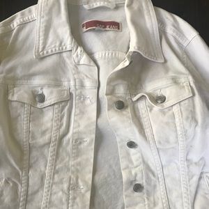 Gap Jeans White Jean Jacket!